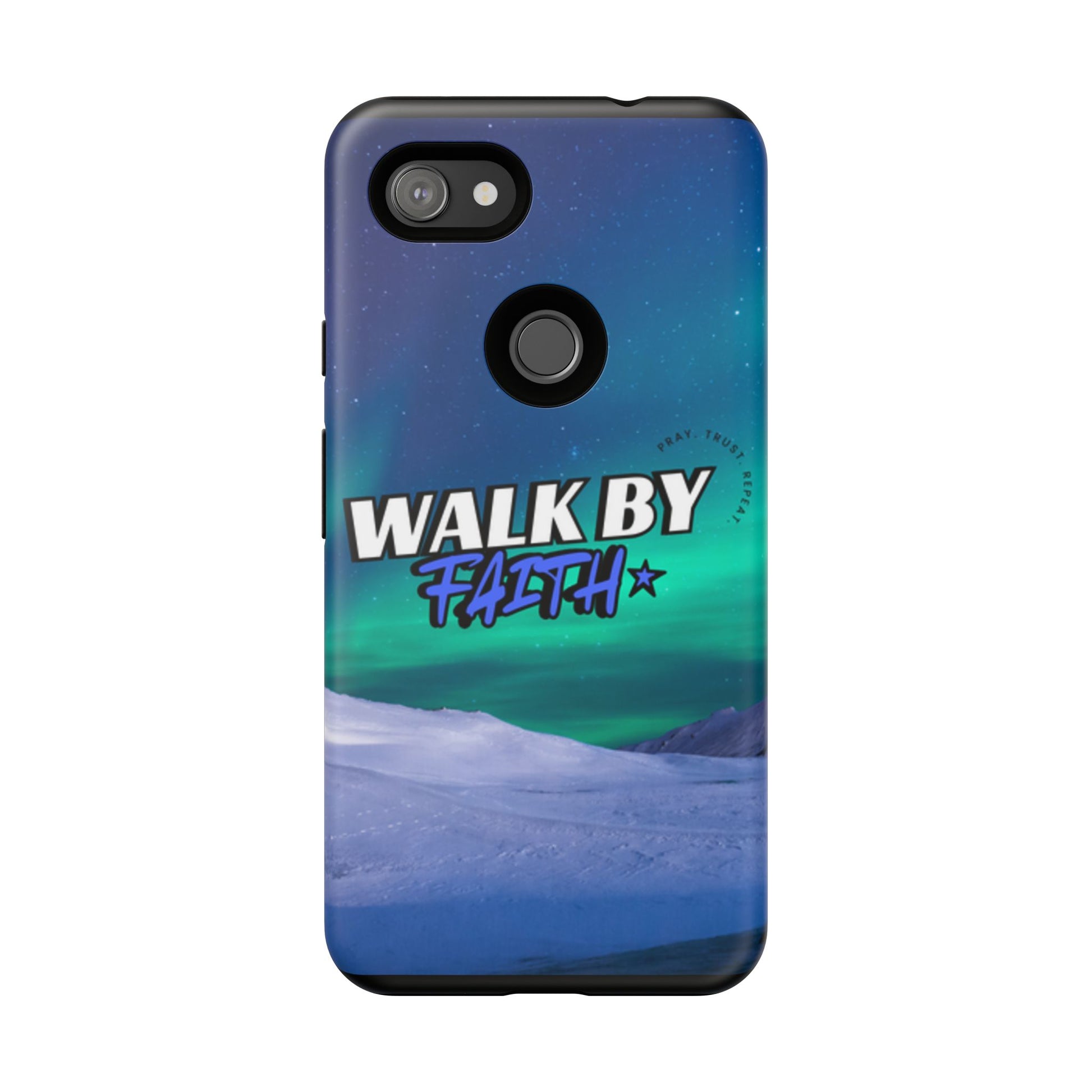 Tough Cases: Walk By Faith Phone Case - Durable & Stylish
