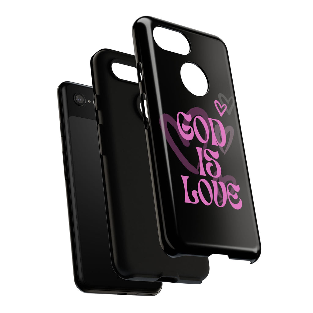 Tough Cases: God is Love Phone Case - Durable & Stylish