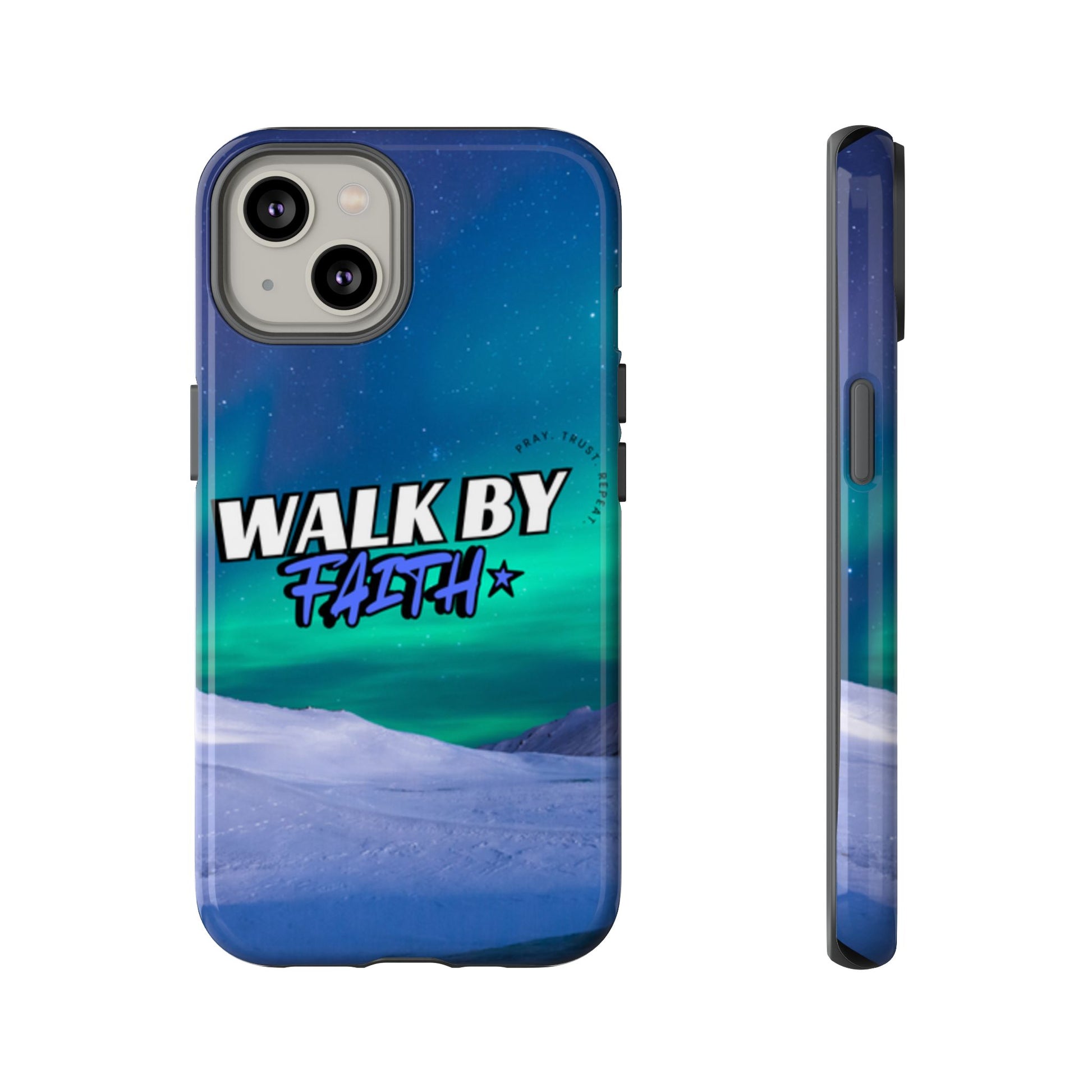 Tough Cases: Walk By Faith Phone Case - Durable & Stylish