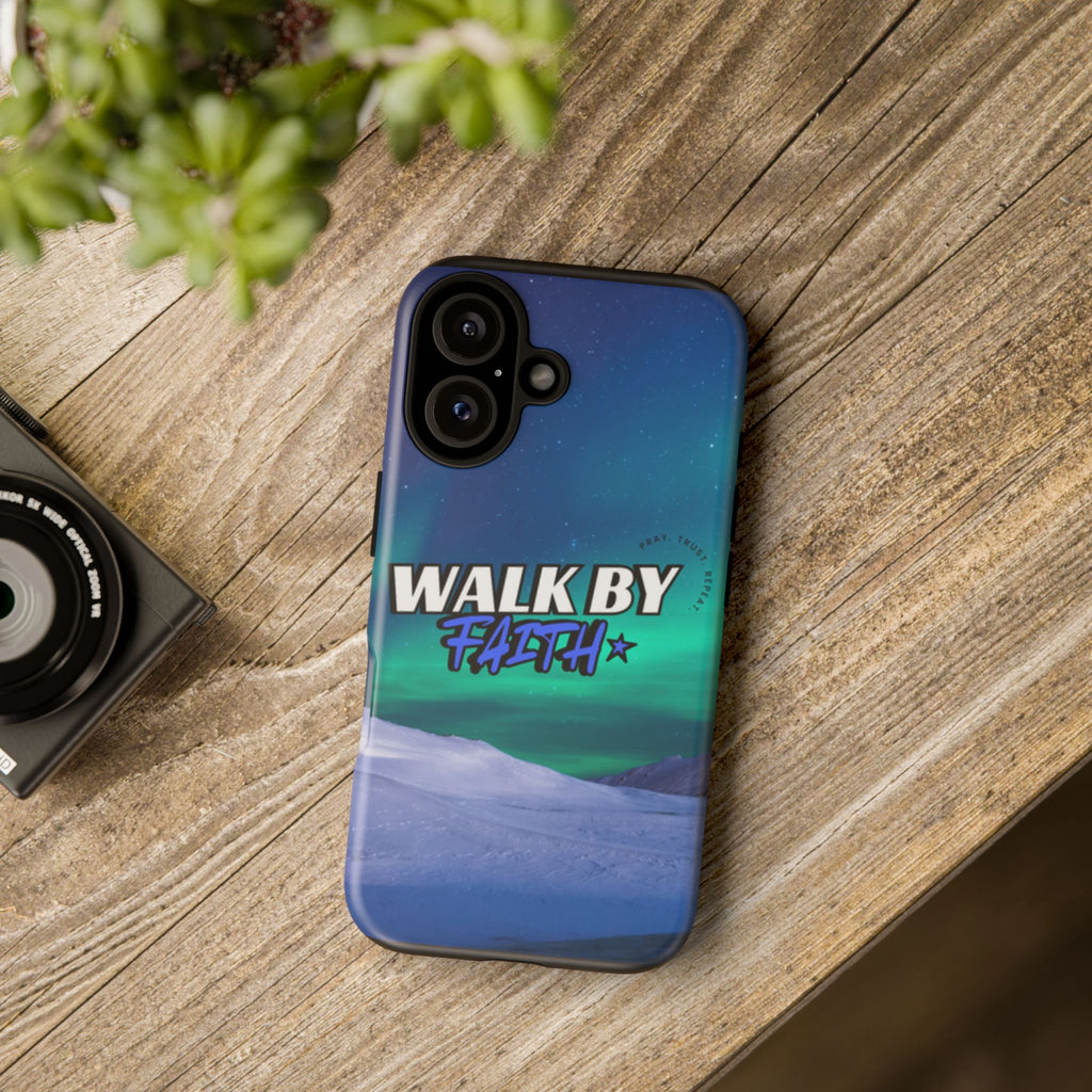 Tough Cases: Walk By Faith Phone Case - Durable & Stylish