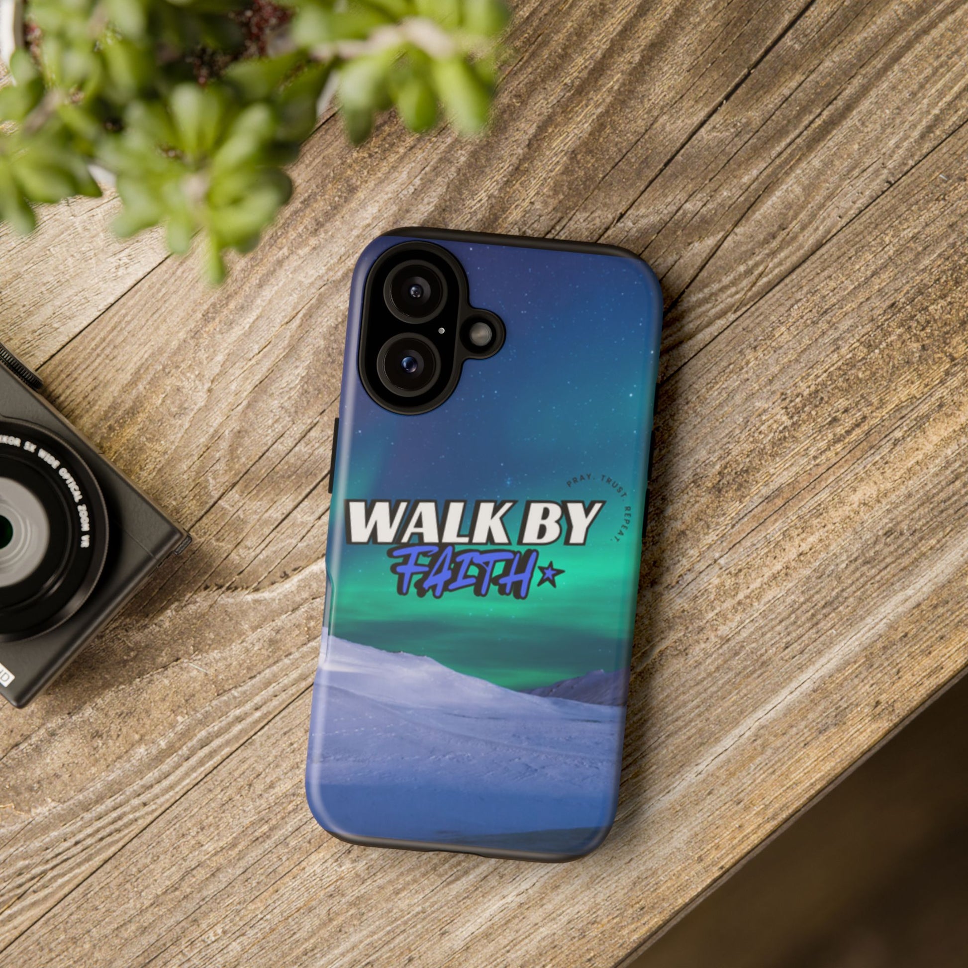 Tough Cases: Walk By Faith Phone Case - Durable & Stylish