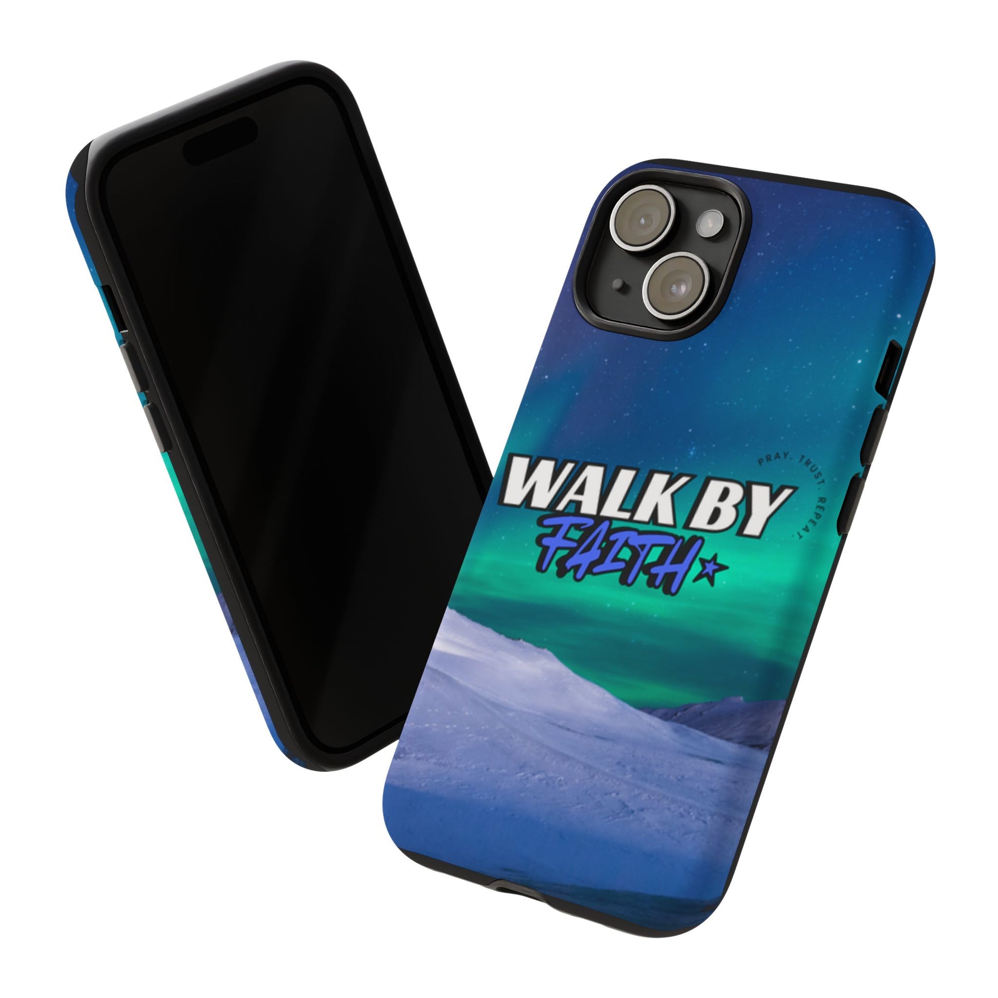 Tough Cases: Walk By Faith Phone Case - Durable & Stylish