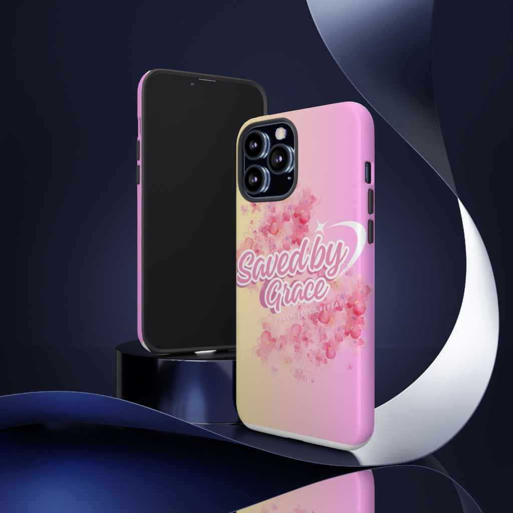 Tough Cases: Saved By Grace Phone Case - Durable & Stylish