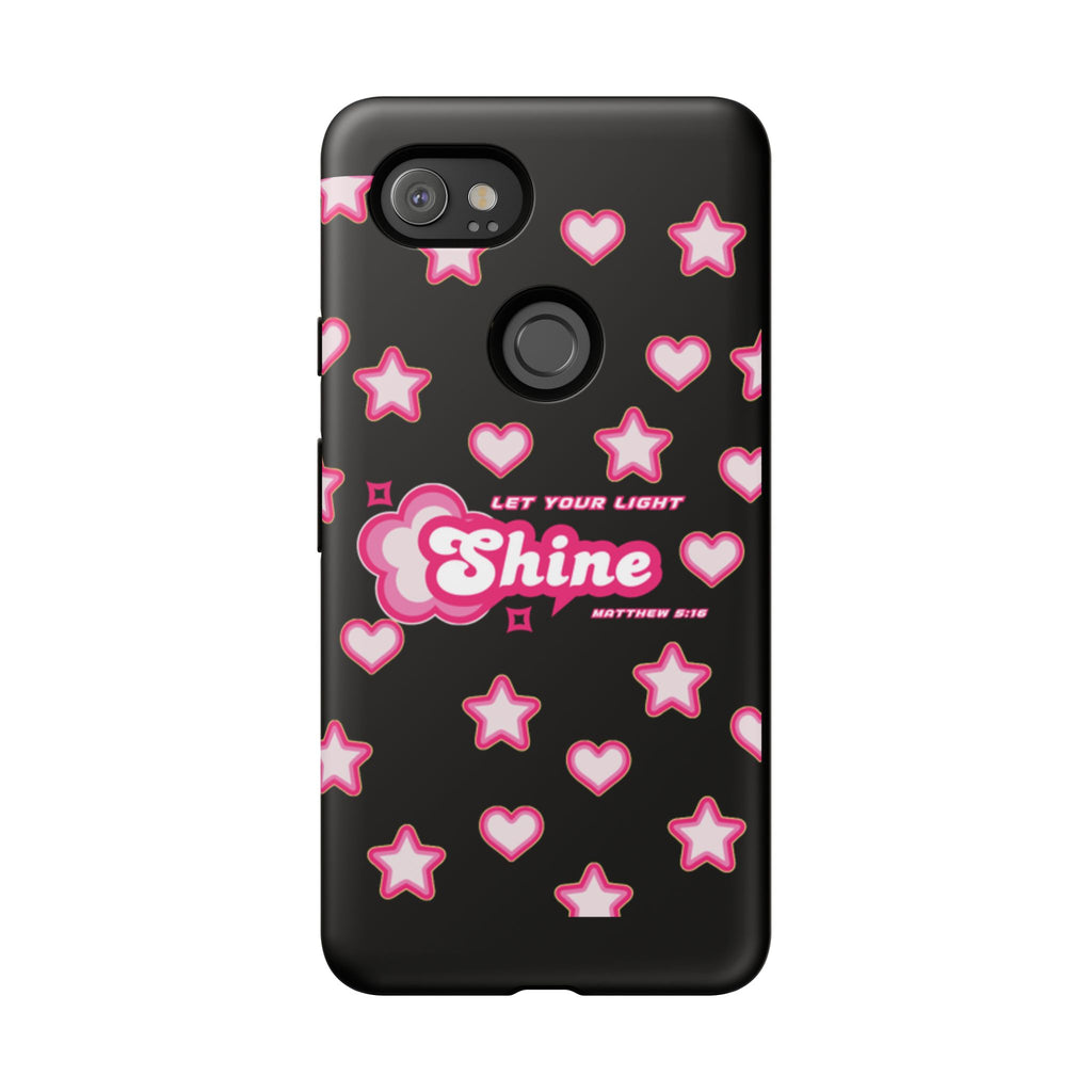 Tough Cases: Let Your Light Shine Phone Case - Durable & Stylish