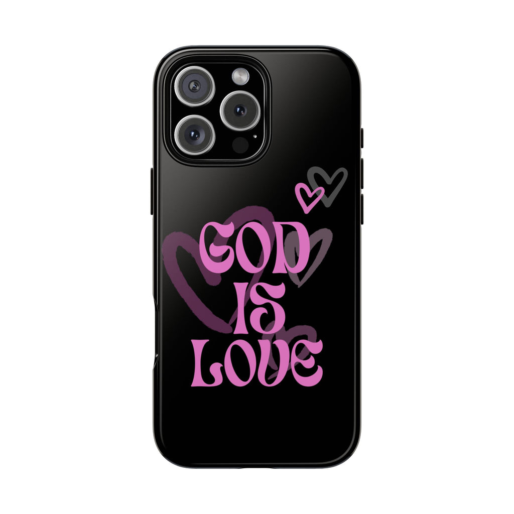 Tough Cases: God is Love Phone Case - Durable & Stylish