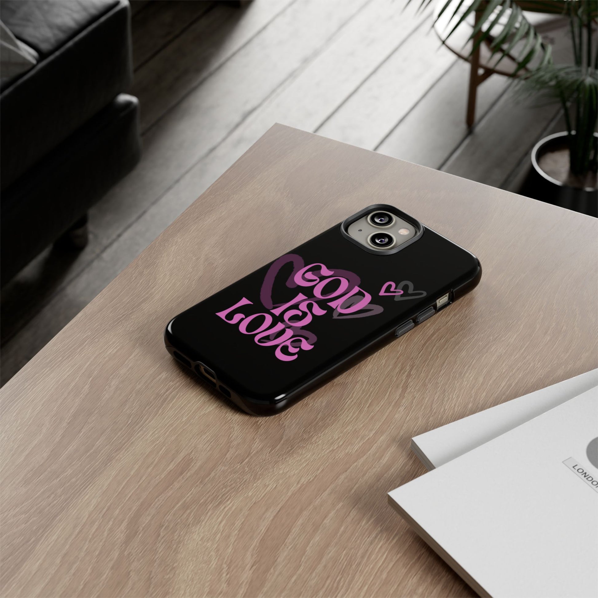 Tough Cases: God is Love Phone Case - Durable & Stylish