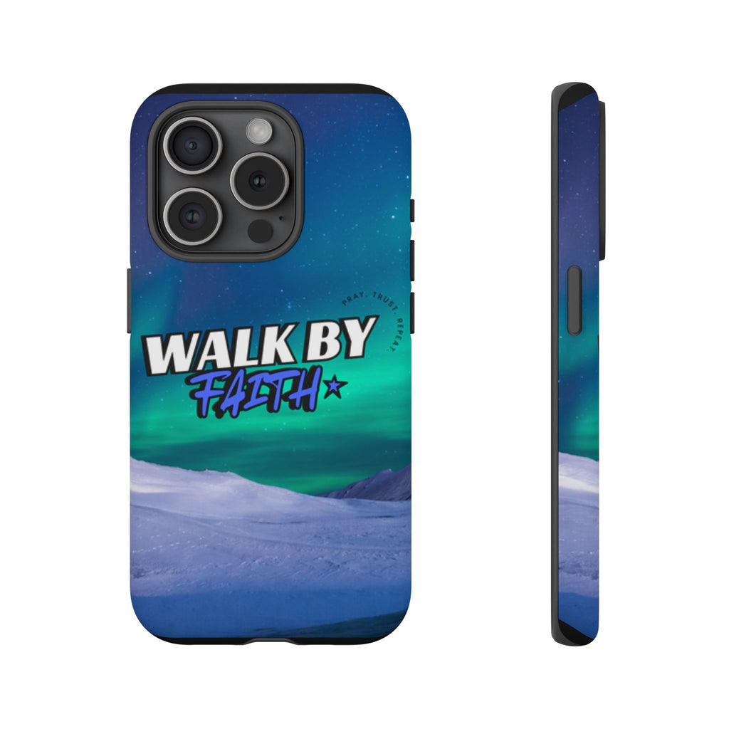 Tough Cases: Walk By Faith Phone Case - Durable & Stylish