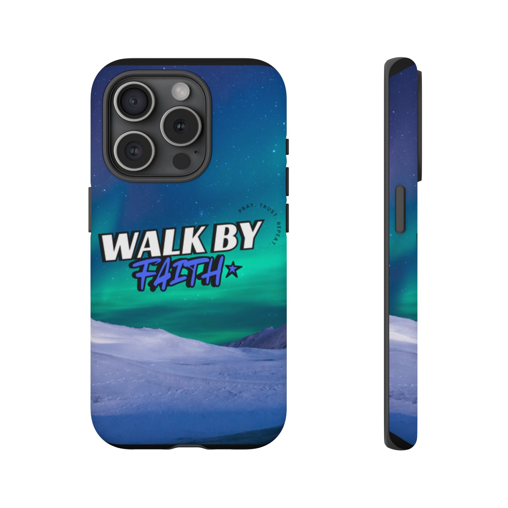 Tough Cases: Walk By Faith Phone Case - Durable & Stylish