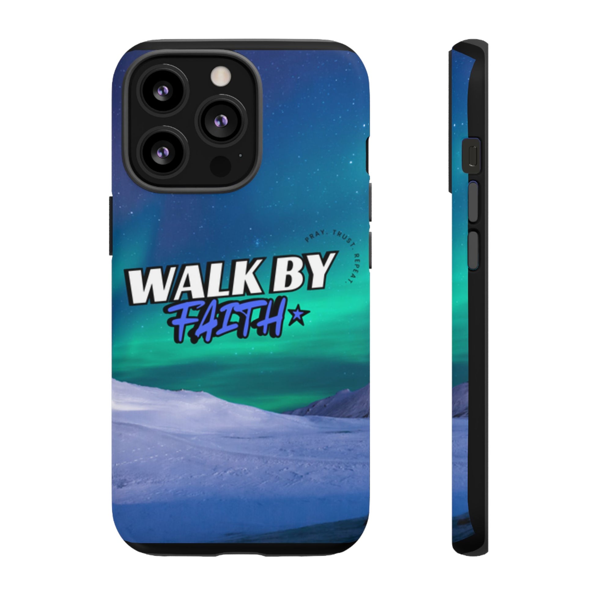 Tough Cases: Walk By Faith Phone Case - Durable & Stylish