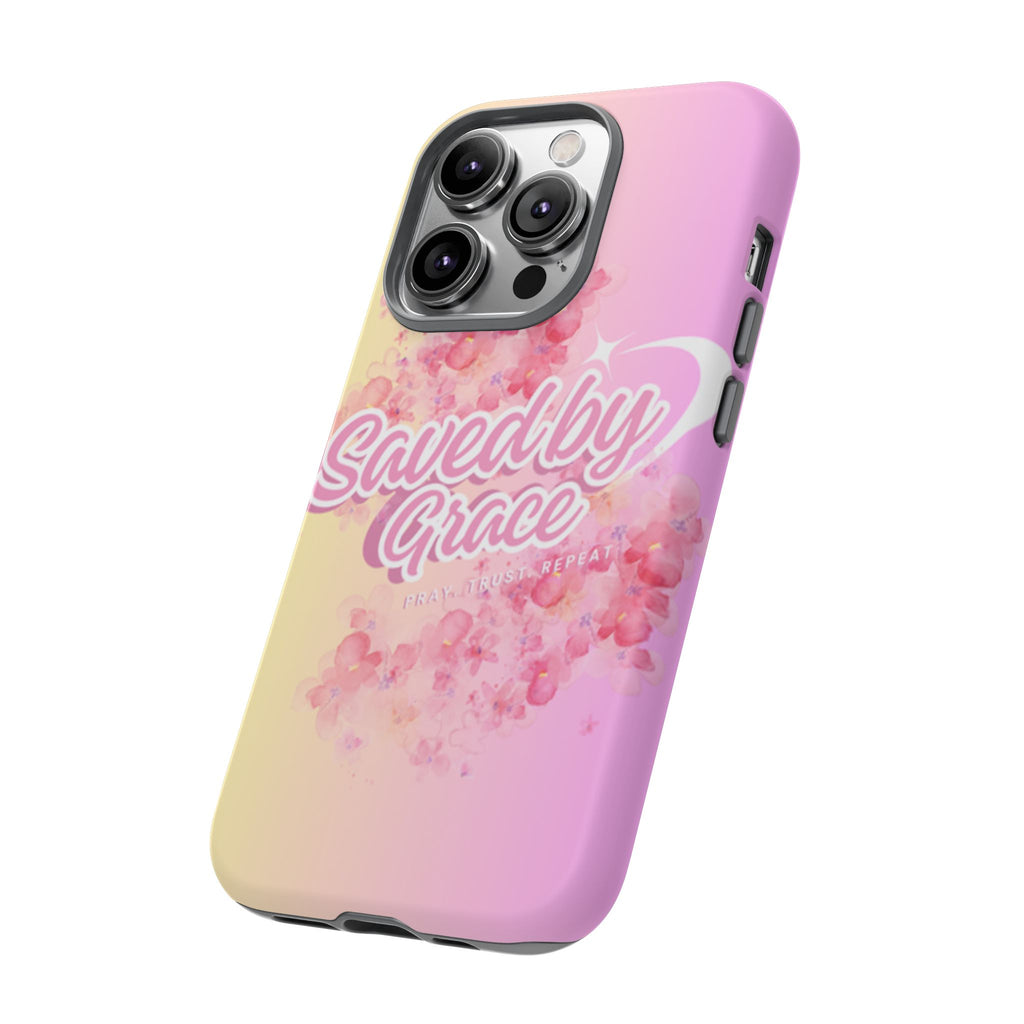 Tough Cases: Saved By Grace Phone Case - Durable & Stylish