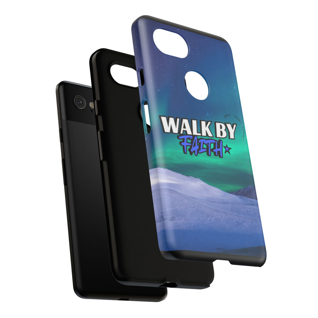 Tough Cases: Walk By Faith Phone Case - Durable & Stylish