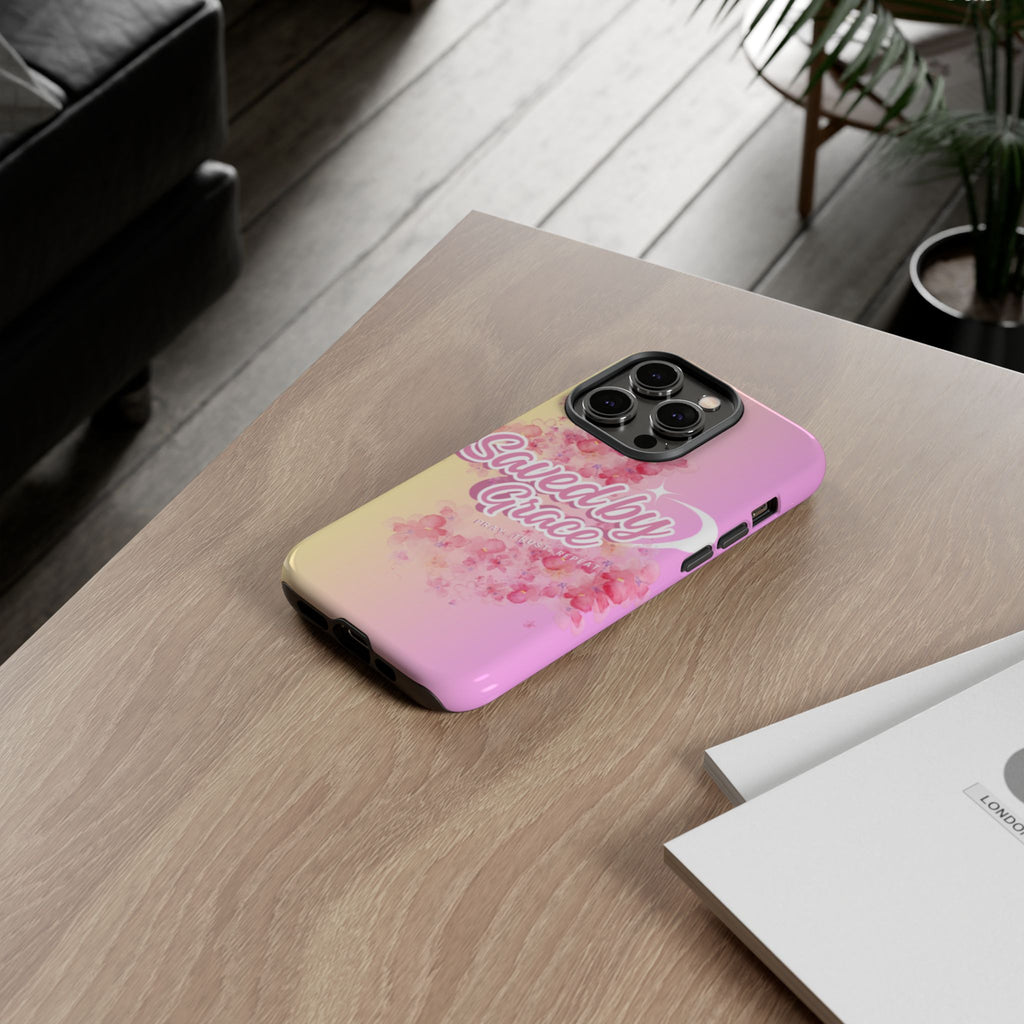 Tough Cases: Saved By Grace Phone Case - Durable & Stylish