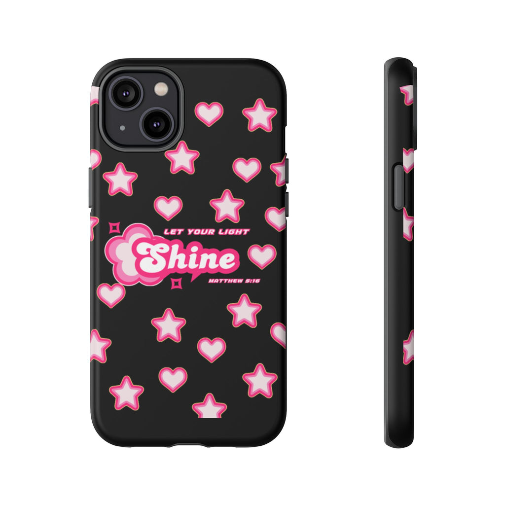 Tough Cases: Let Your Light Shine Phone Case - Durable & Stylish
