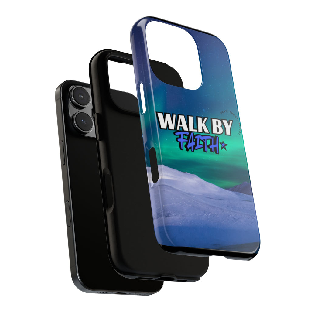 Tough Cases: Walk By Faith Phone Case - Durable & Stylish