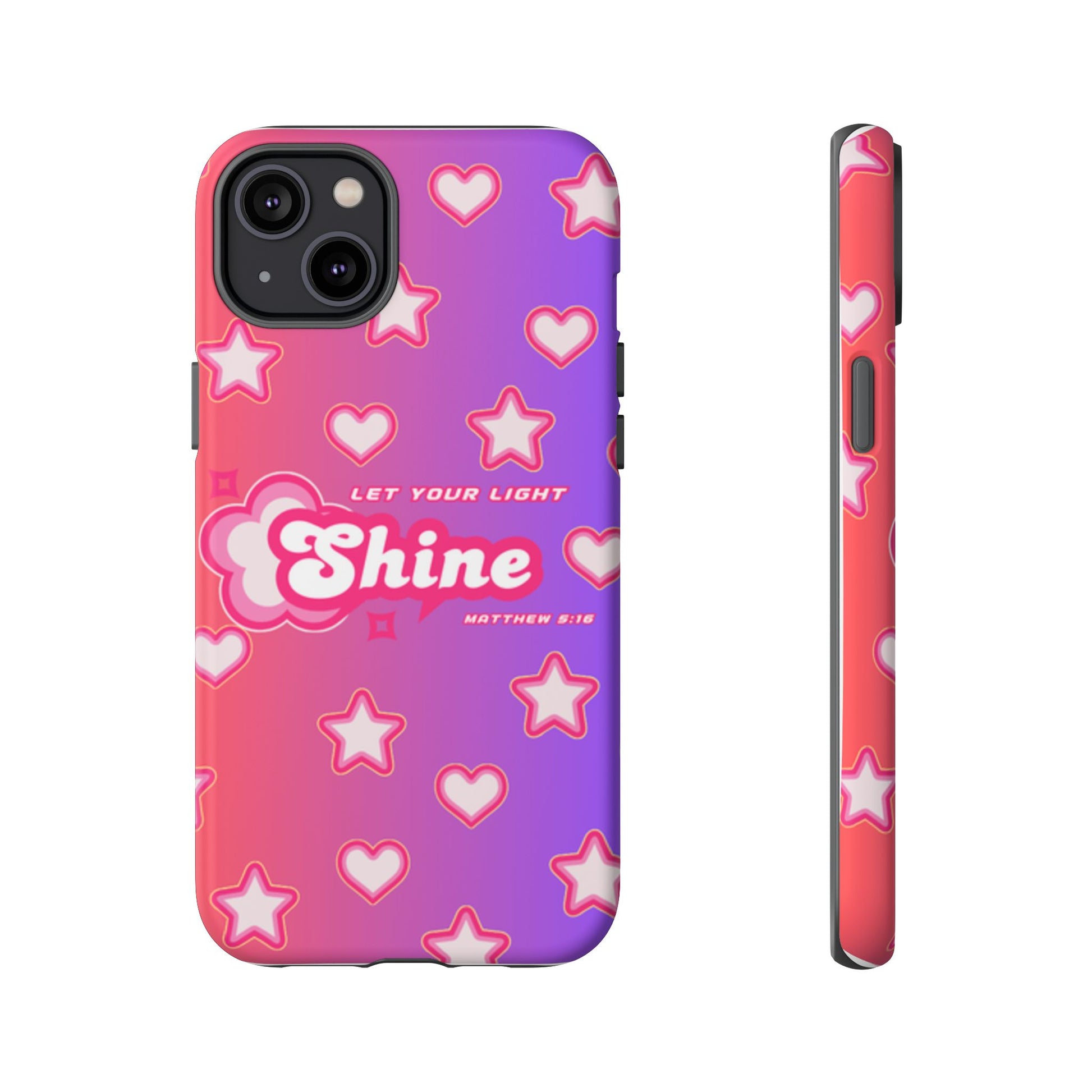 Tough Cases: Let Your Light Shine Phone Case - Durable & Stylish