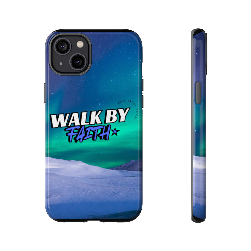 Tough Cases: Walk By Faith Phone Case - Durable & Stylish
