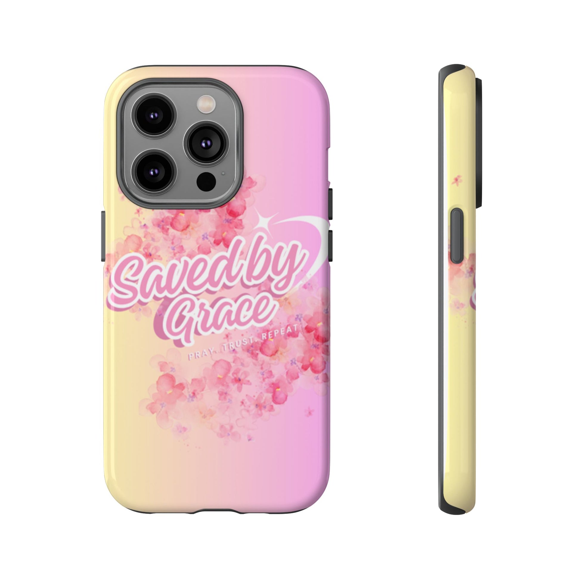 Tough Cases: Saved By Grace Phone Case - Durable & Stylish