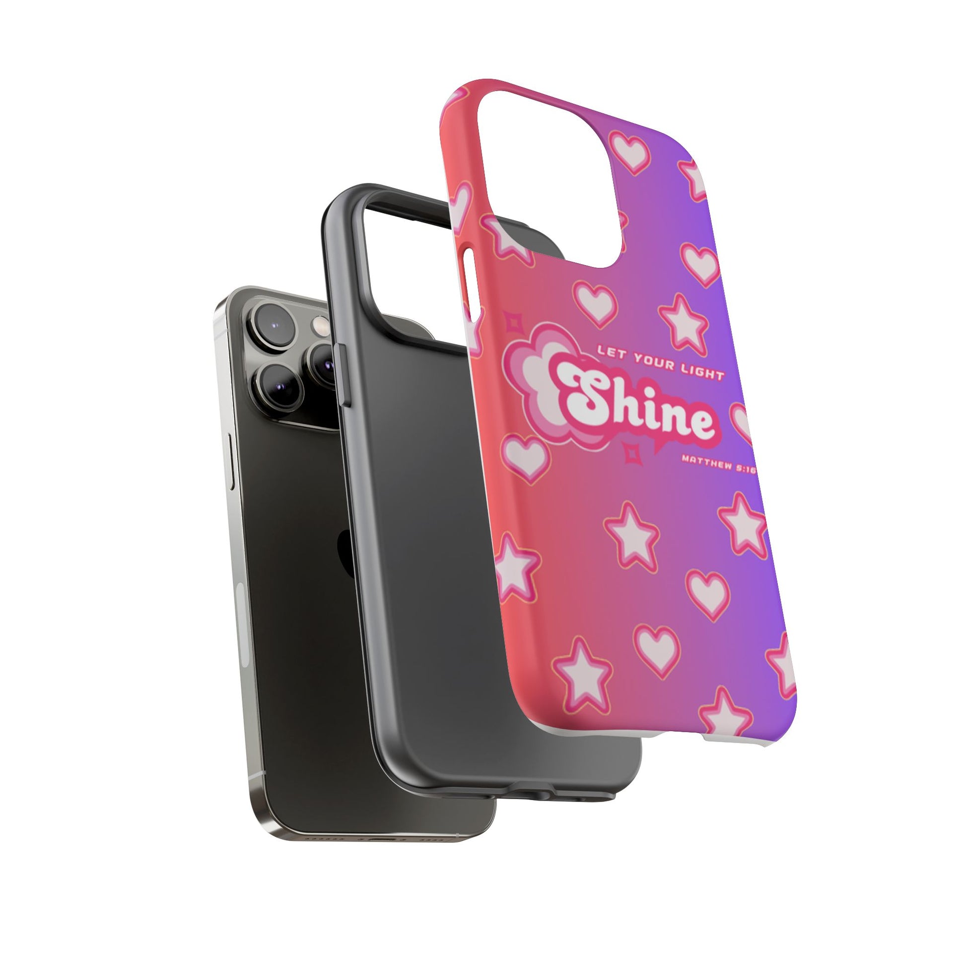 Tough Cases: Let Your Light Shine Phone Case - Durable & Stylish