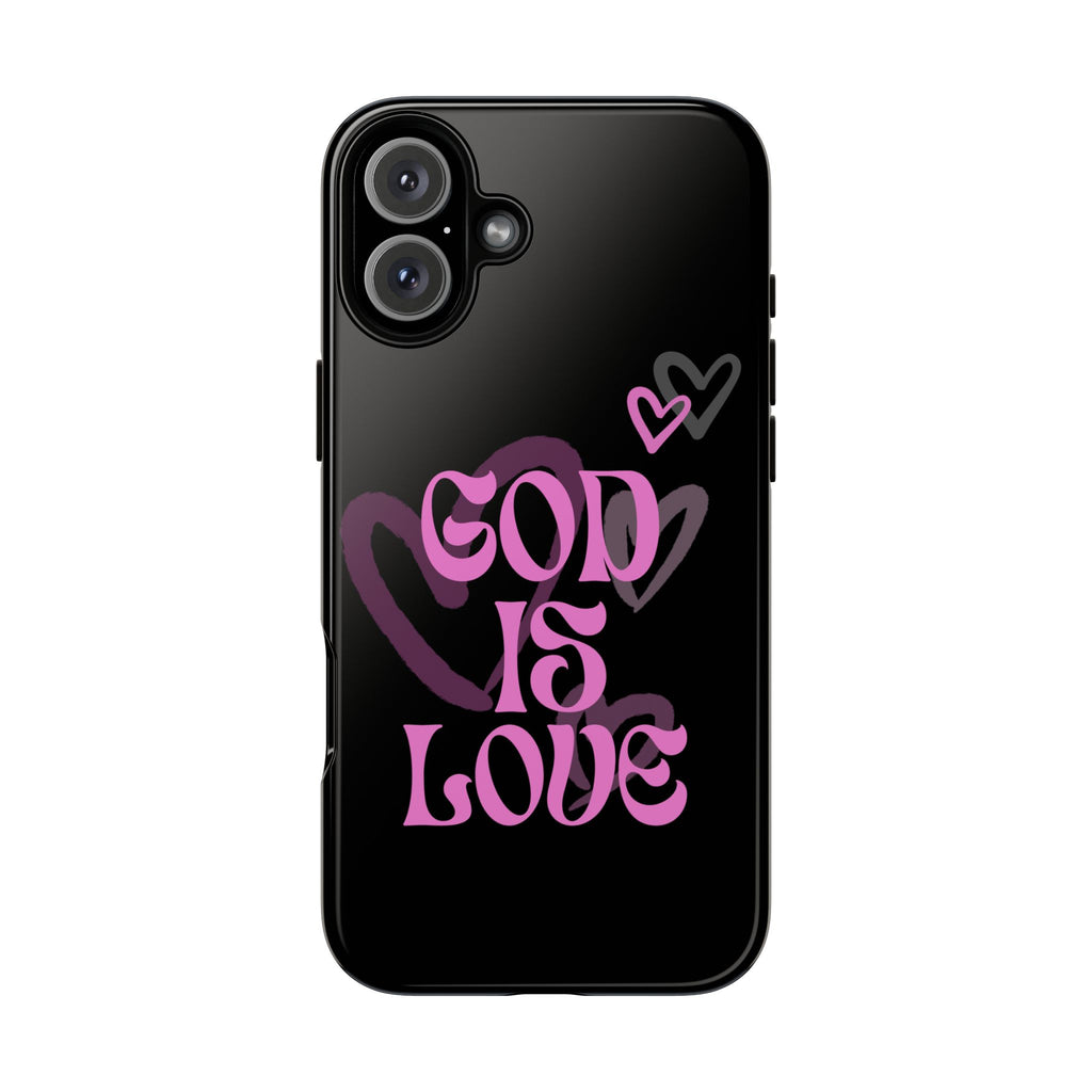Tough Cases: God is Love Phone Case - Durable & Stylish