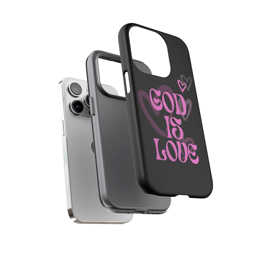 Tough Cases: God is Love Phone Case - Durable & Stylish