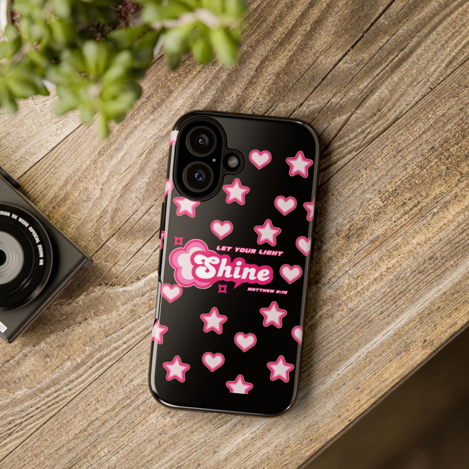 Tough Cases: Let Your Light Shine Phone Case - Durable & Stylish