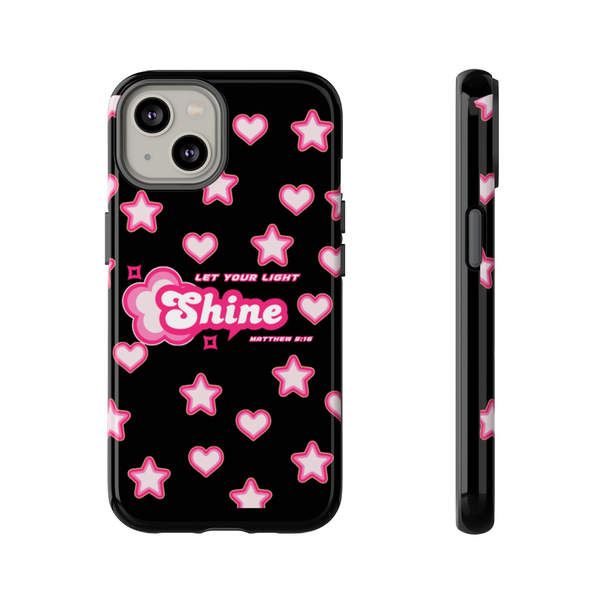 Tough Cases: Let Your Light Shine Phone Case - Durable & Stylish