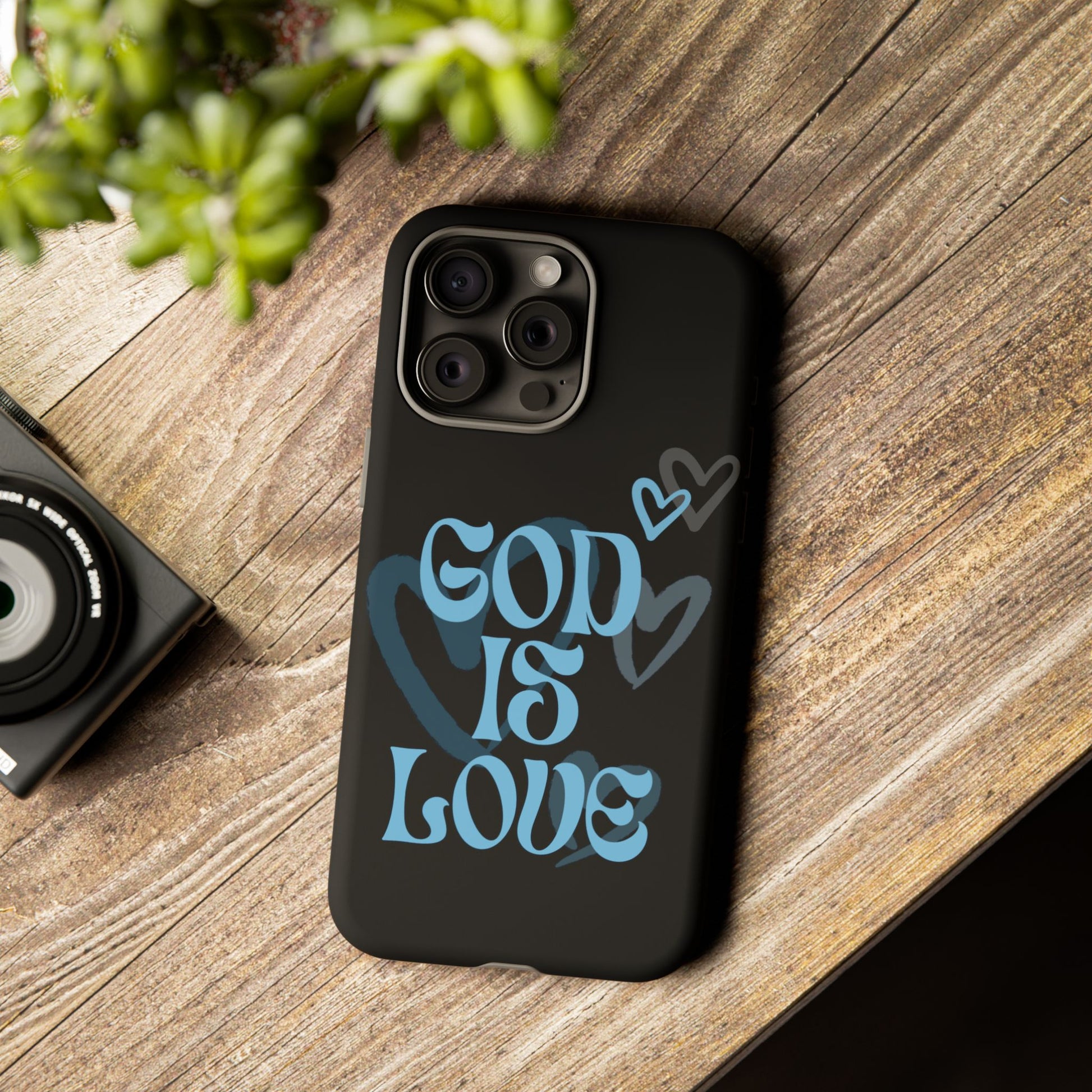 Tough Cases: God is Love Phone Case - Durable & Stylish