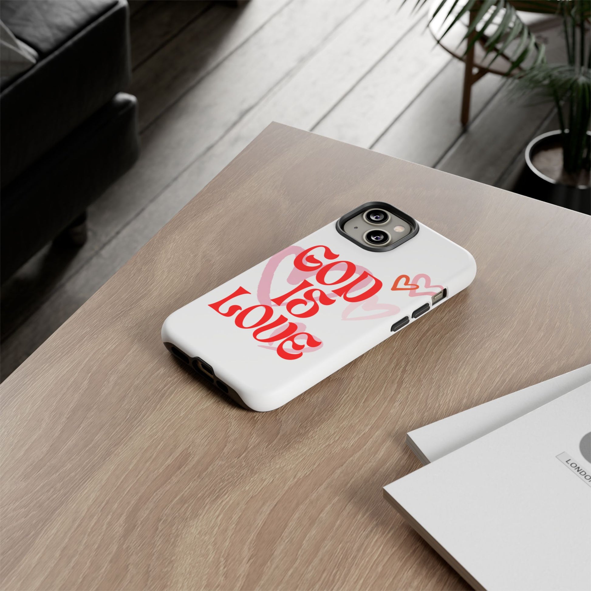 Tough Cases: God is Love Phone Case - Durable & Stylish