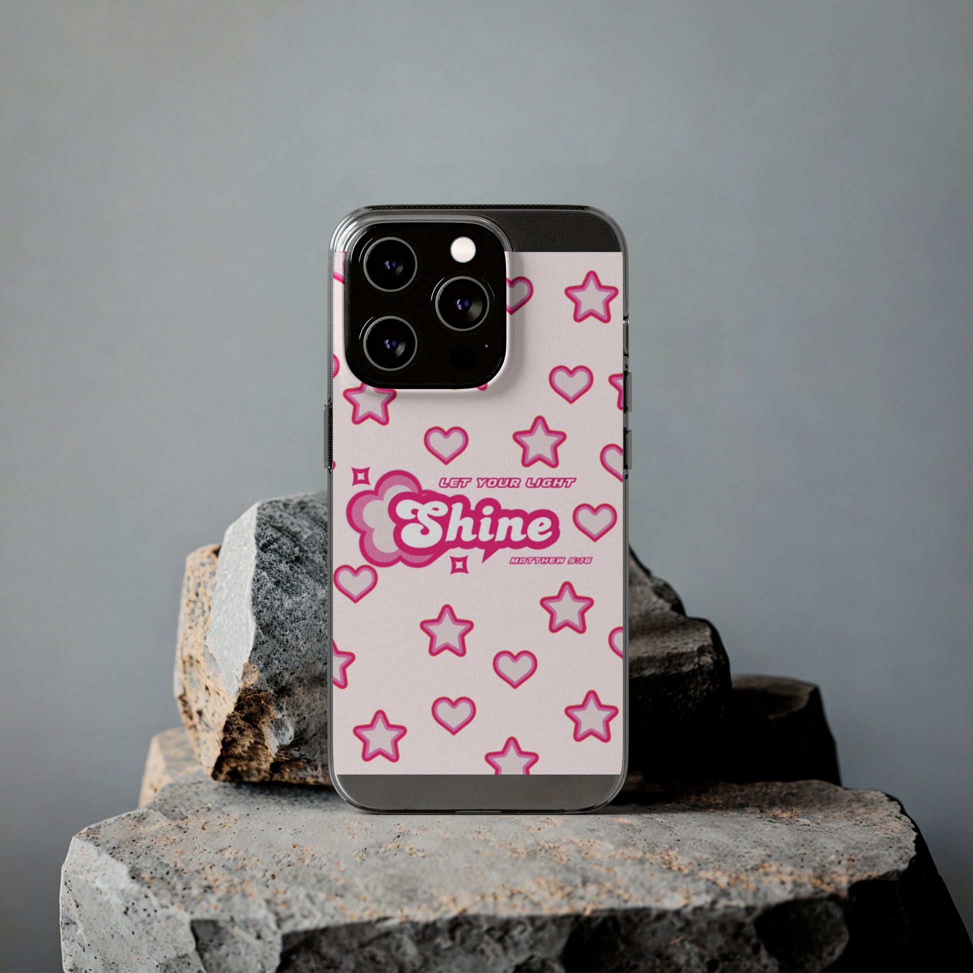 Let Your Light Shine Soft Phone Case