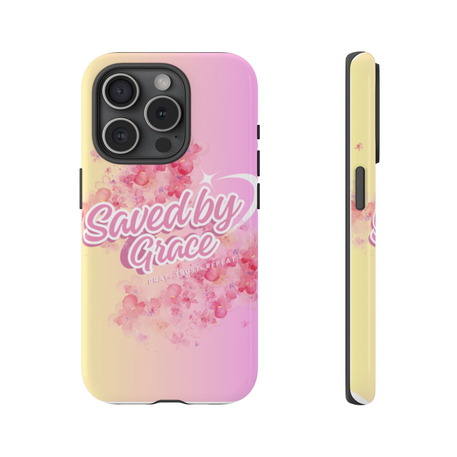 Tough Cases: Saved By Grace Phone Case - Durable & Stylish