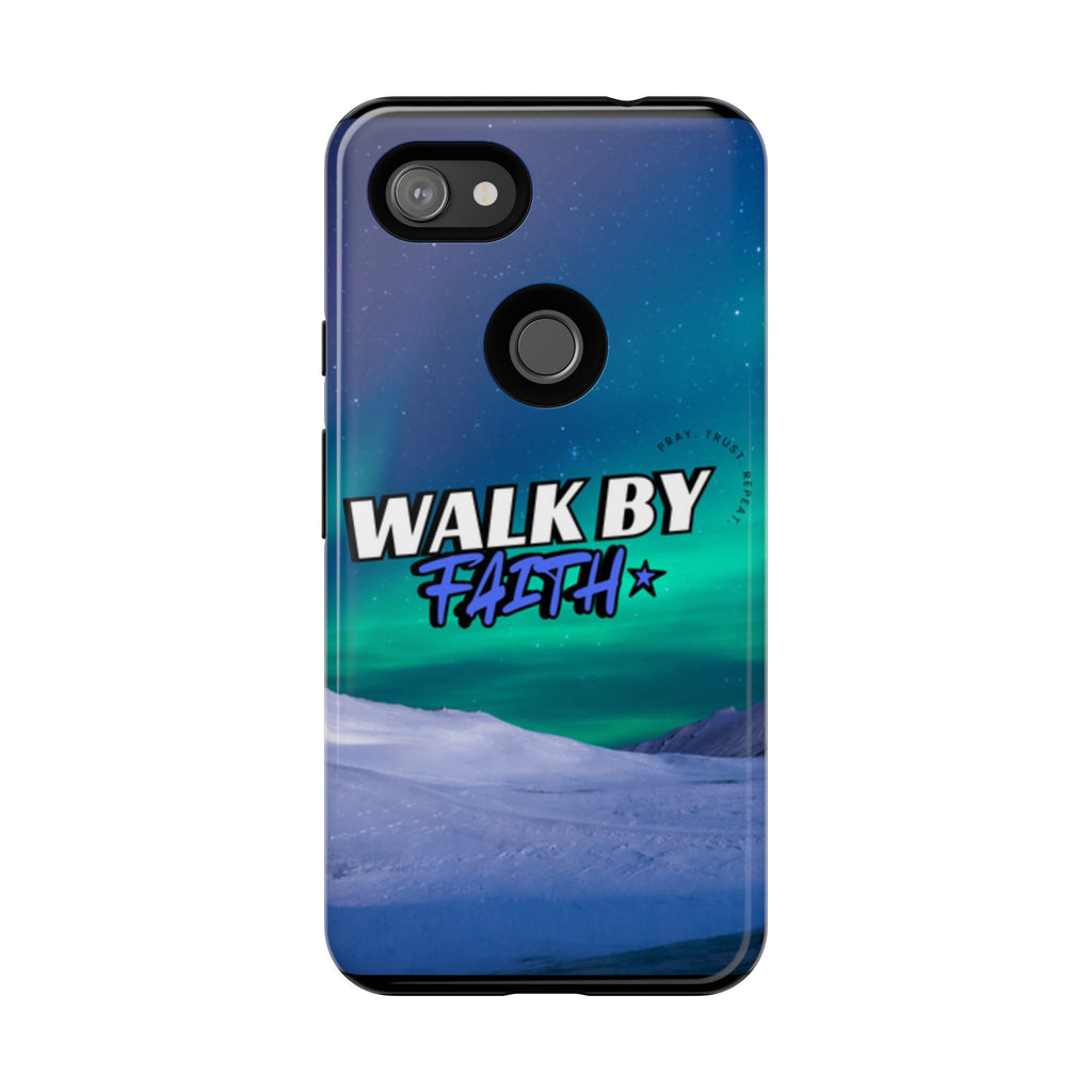 Tough Cases: Walk By Faith Phone Case - Durable & Stylish