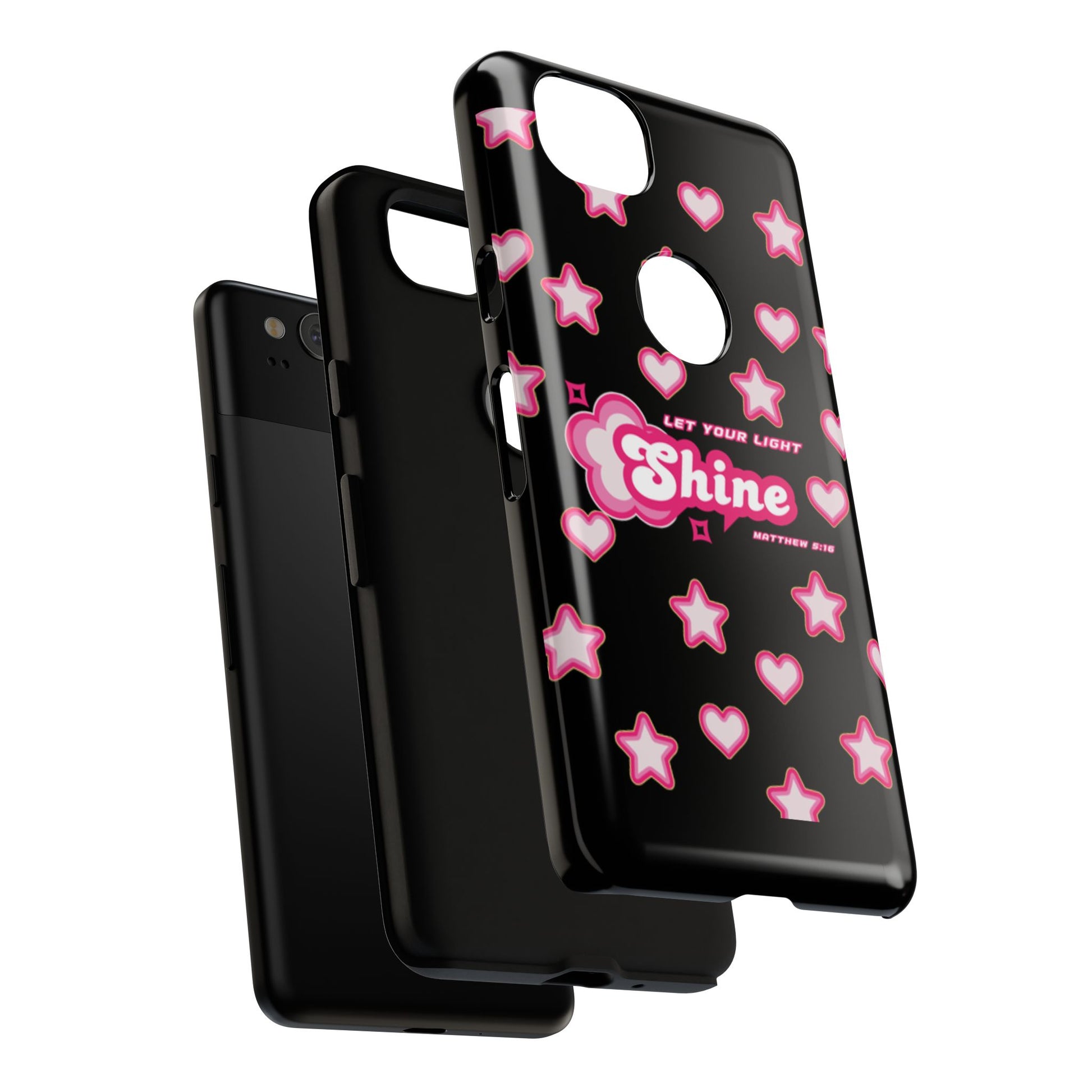 Tough Cases: Let Your Light Shine Phone Case - Durable & Stylish