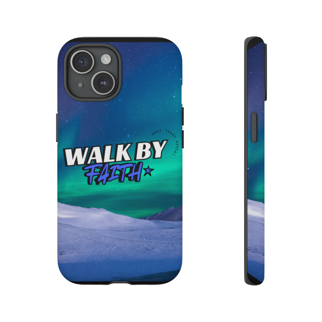 Tough Cases: Walk By Faith Phone Case - Durable & Stylish