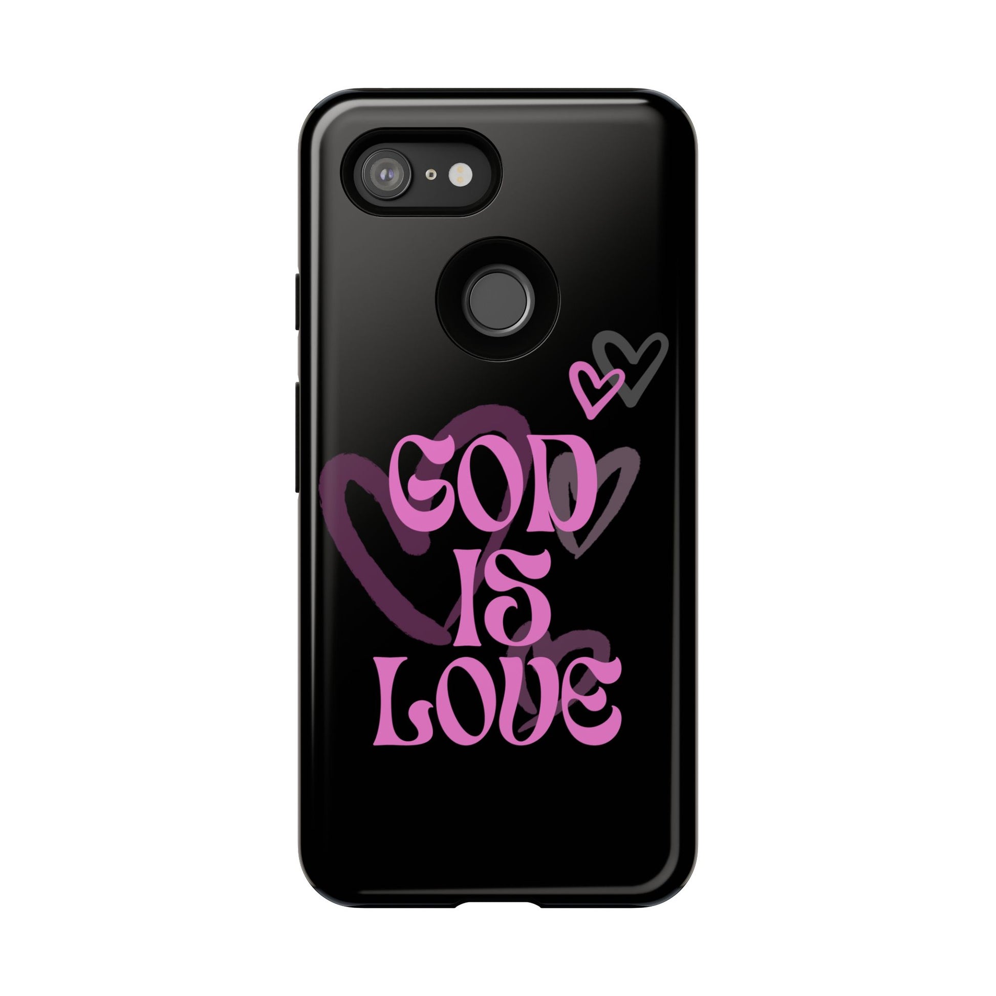 Tough Cases: God is Love Phone Case - Durable & Stylish