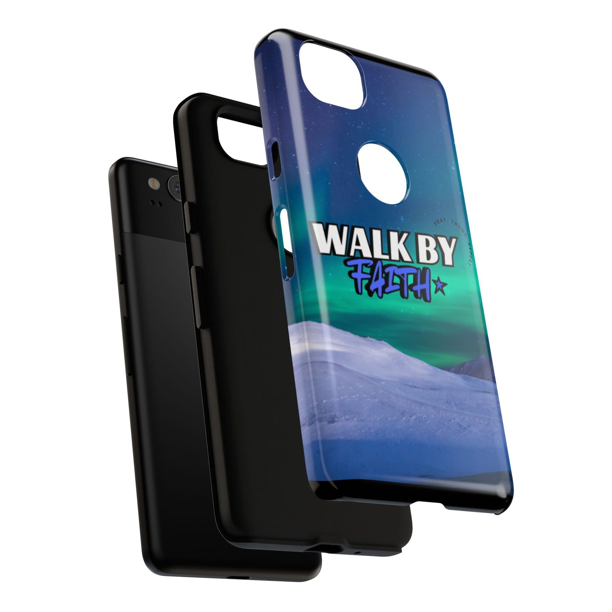 Tough Cases: Walk By Faith Phone Case - Durable & Stylish