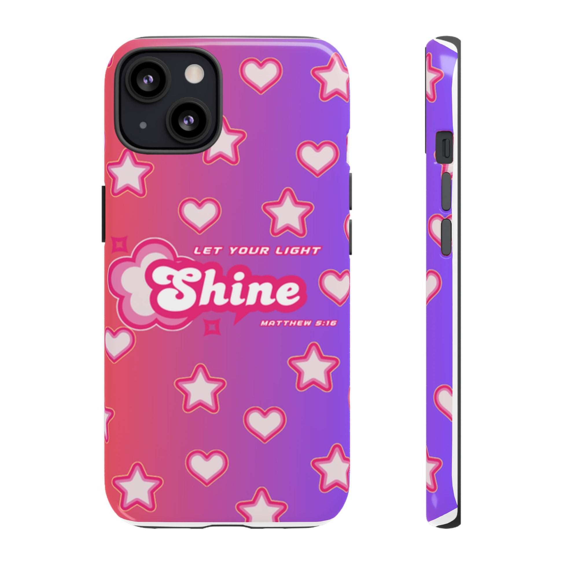 Tough Cases: Let Your Light Shine Phone Case - Durable & Stylish