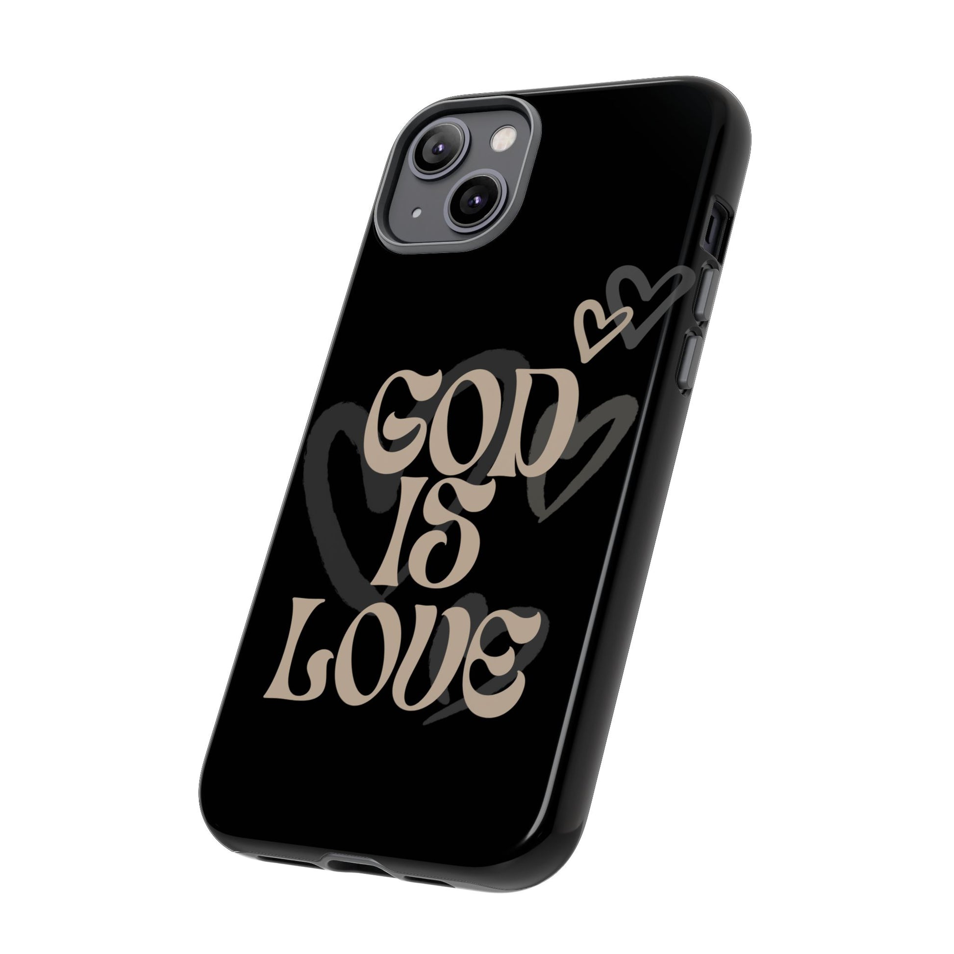 Tough Cases: God is Love Phone Case - Durable & Stylish