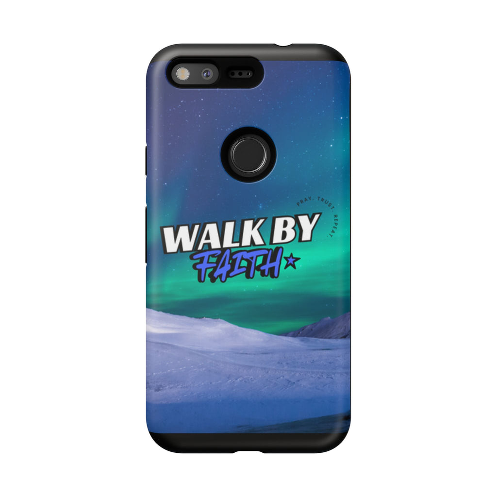 Tough Cases: Walk By Faith Phone Case - Durable & Stylish