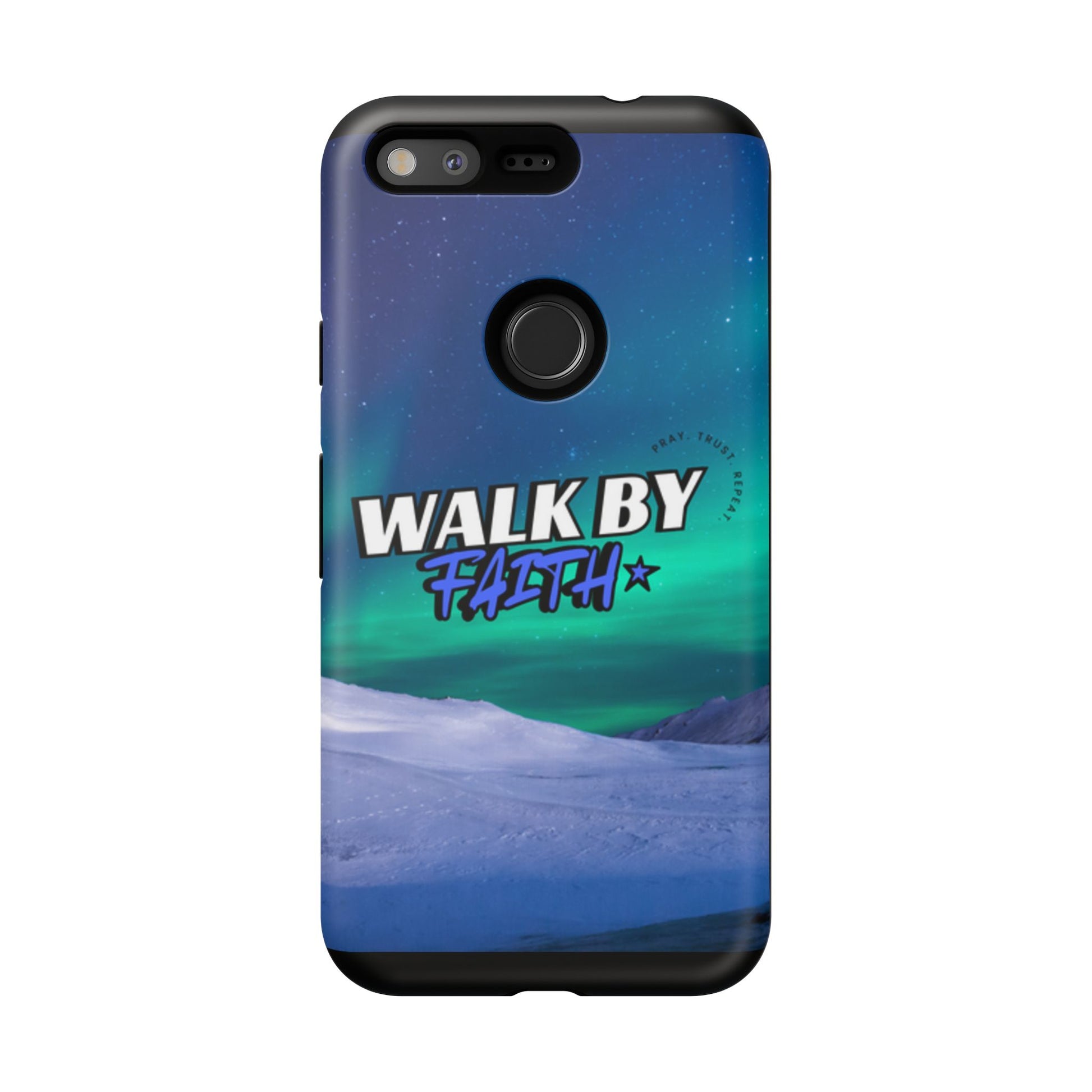 Tough Cases: Walk By Faith Phone Case - Durable & Stylish