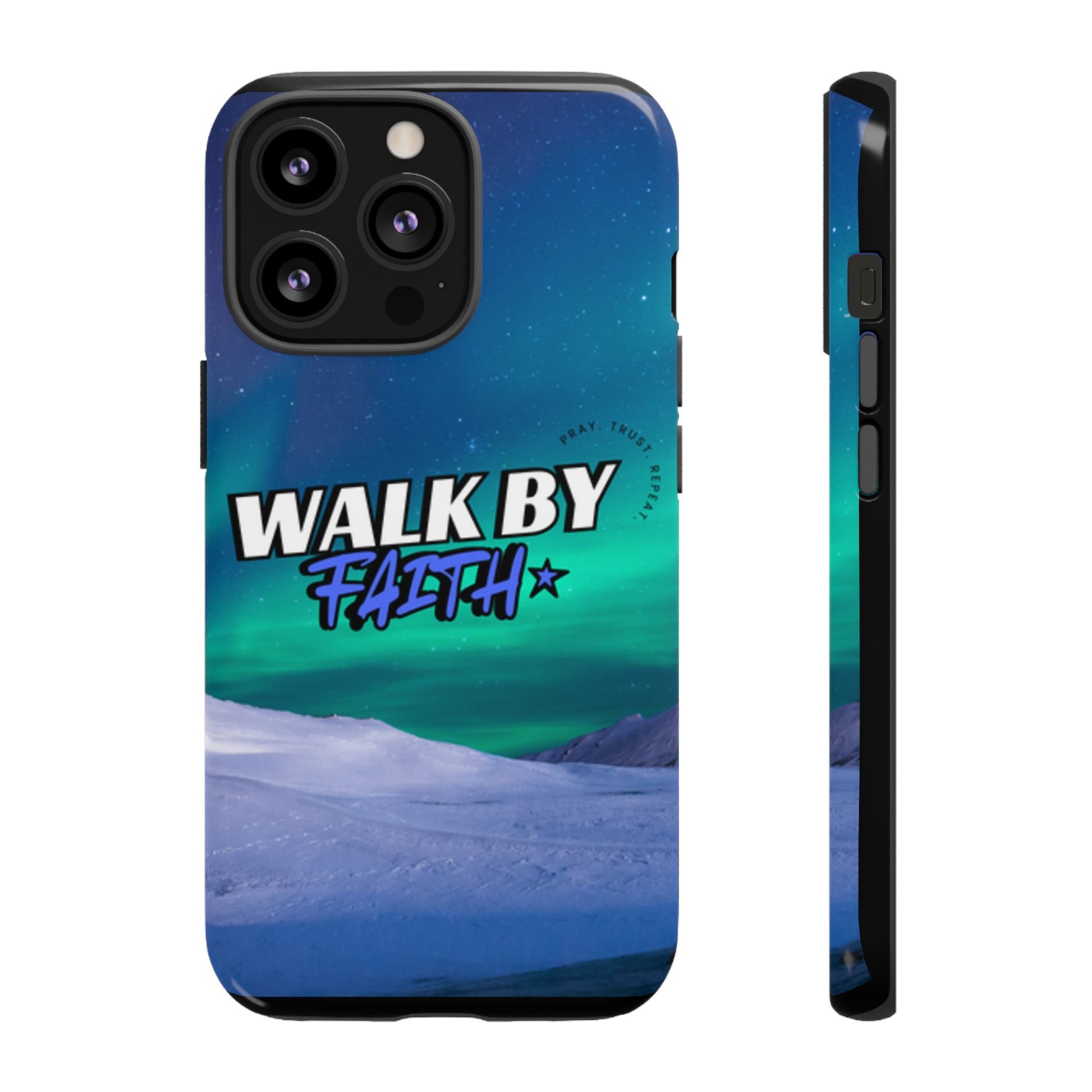 Tough Cases: Walk By Faith Phone Case - Durable & Stylish