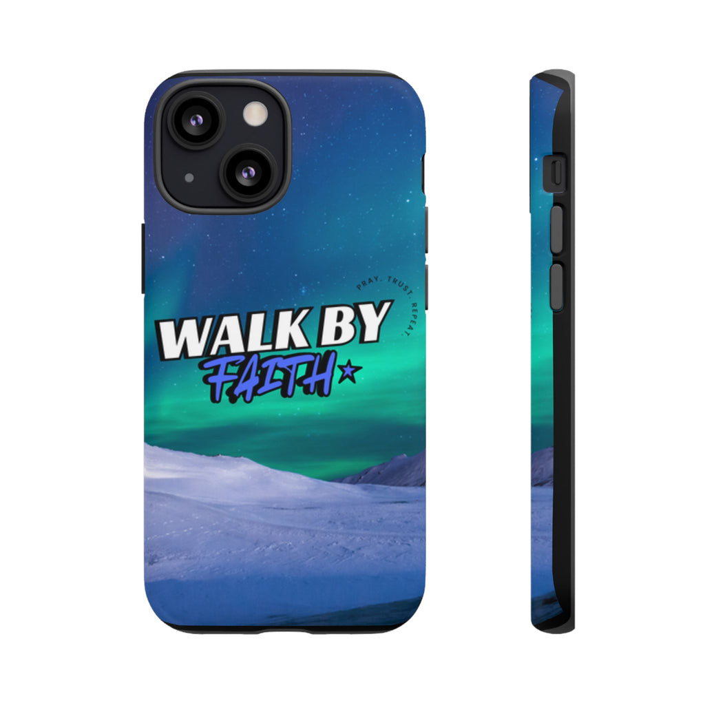 Tough Cases: Walk By Faith Phone Case - Durable & Stylish