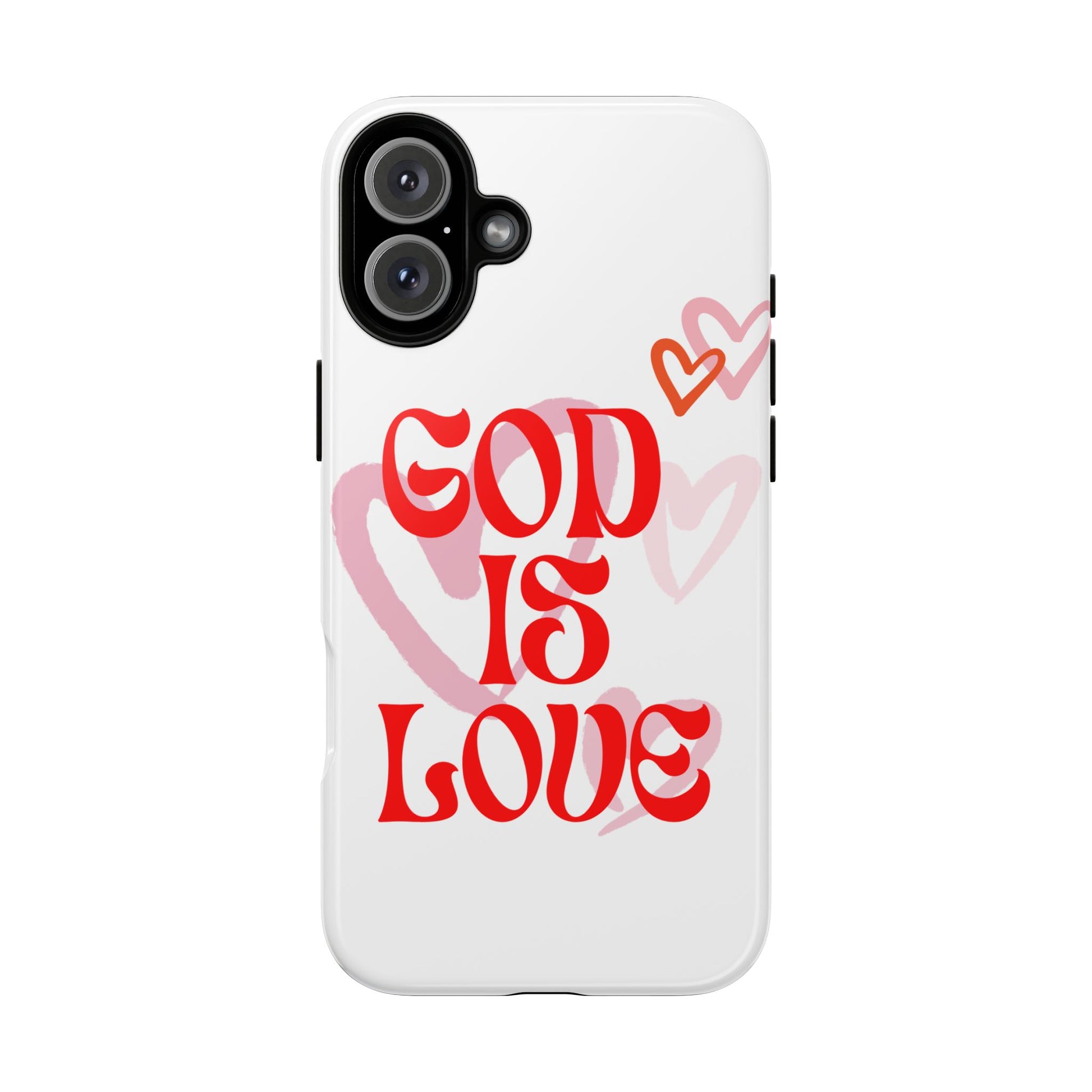 Tough Cases: God is Love Phone Case - Durable & Stylish