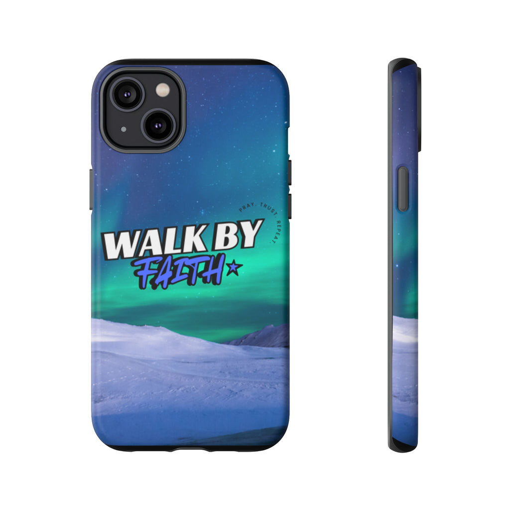 Tough Cases: Walk By Faith Phone Case - Durable & Stylish