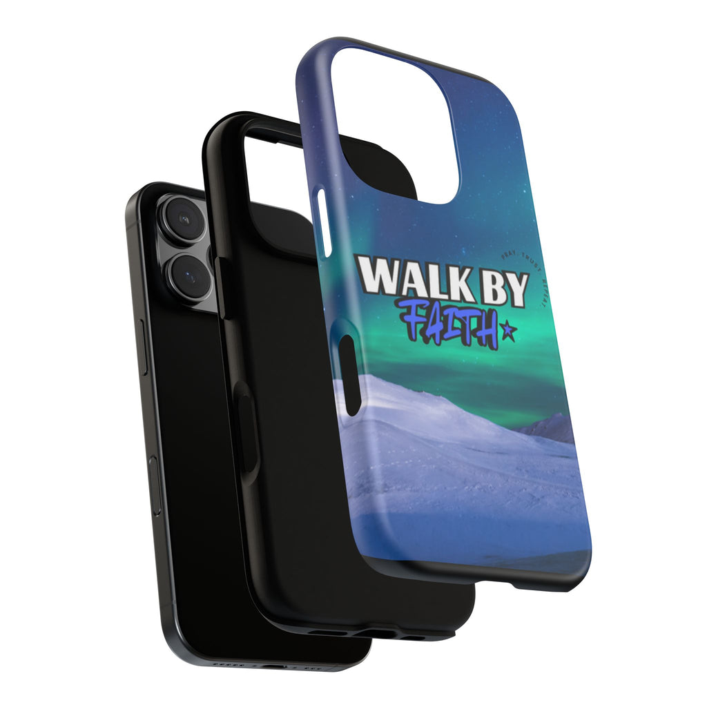 Tough Cases: Walk By Faith Phone Case - Durable & Stylish